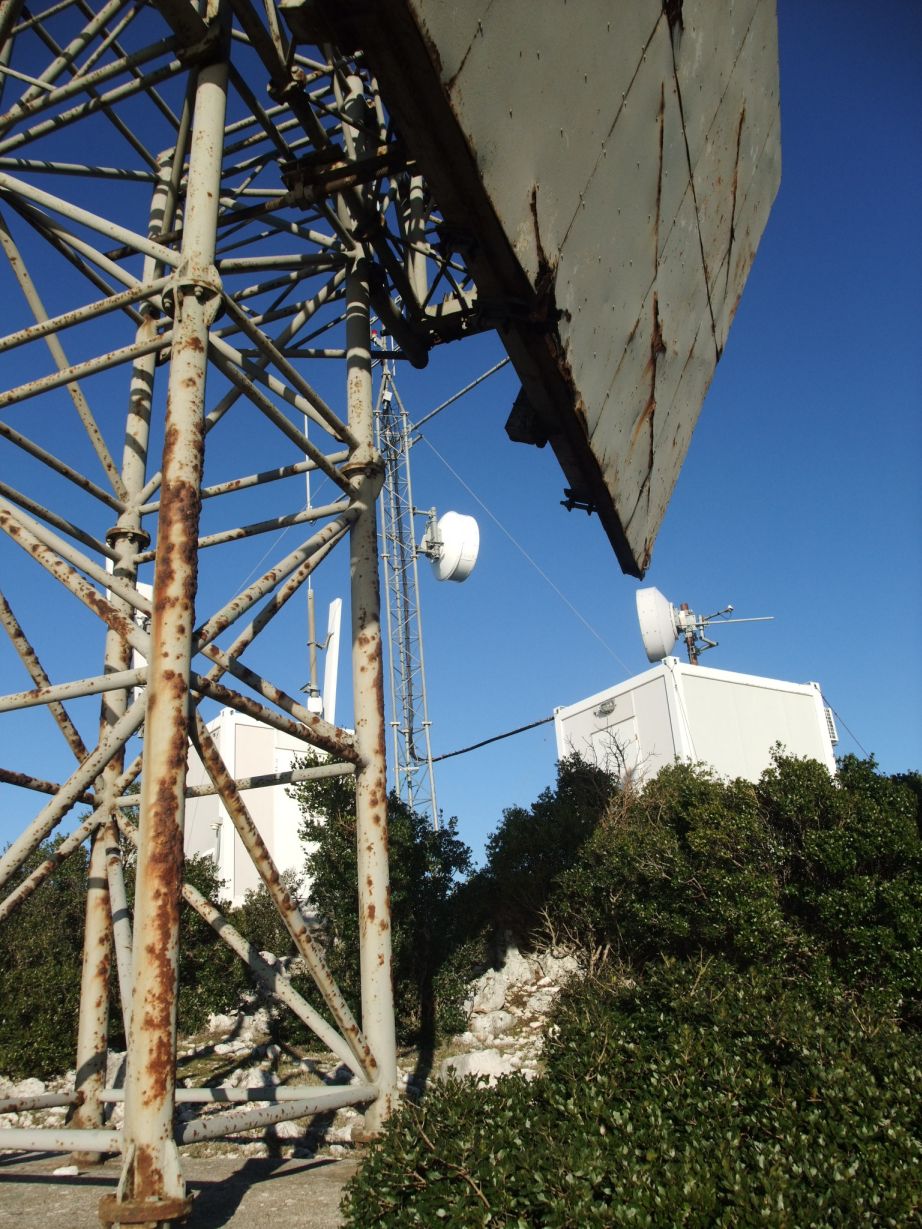 A legmagasabb pontján a szigetnek, Veliki grad (514 m)